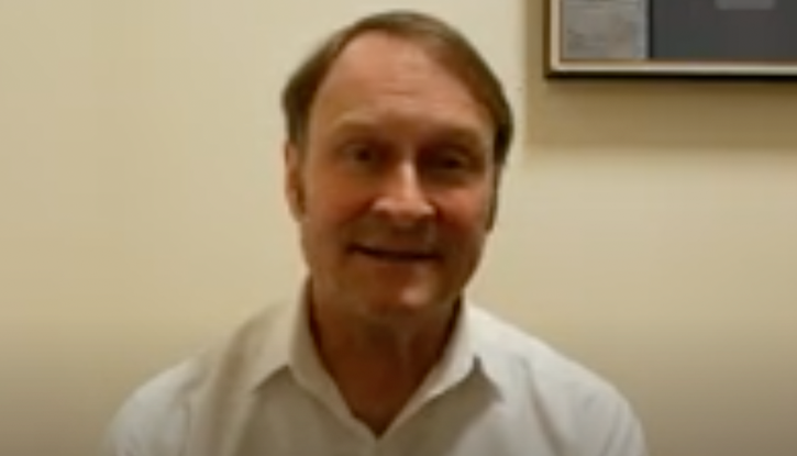 Screenshot from Frank Johnson's scholarship writing tips video